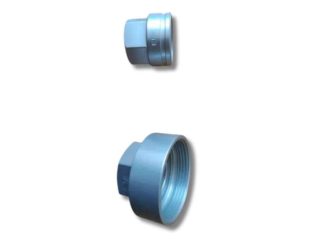 Tapones en aluminio para acoplamientos DN8 y DN20